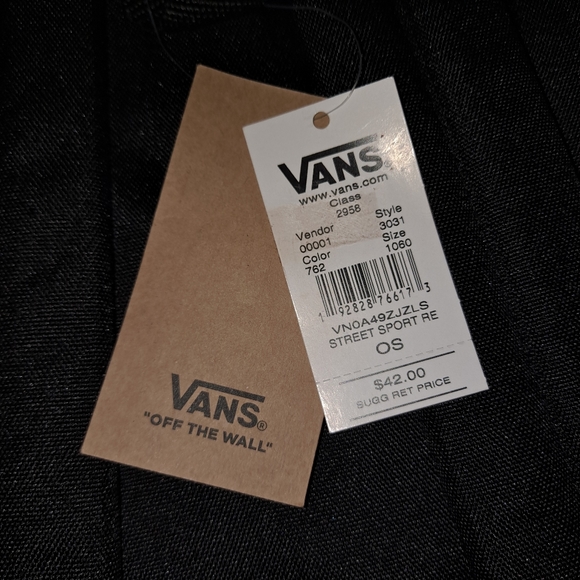 New Vans Street Sport Realm Backpack Rose Dawn Pink Black White Checkerboard 22L - Picture 6 of 6